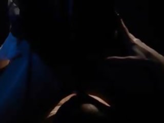Blindfolded stunner Gets sex film By Strap On